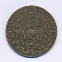 Brazília 1825R 20R bronz "I. Péter" T:XF,VF 
Brazil 1825R 20 Reis bronze "Pedro I&qu...