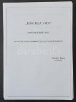 Dévényi Tamás gyűjtemény "Rákospalota" Magyar Királyság Osztrák Postaigazgatás Magyarországon fekete-fehér fénymásolata
