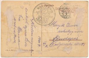 1940 Nagybánya, Baia Mare; Mina de aur Valei rosie, Cascada de Szturi, Vedere, Lacul Pintea / Veresv...