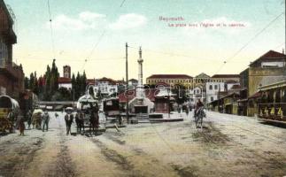 Beirut with military barracks