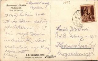 1944 Felsővisó, Viseu de Sus (Máramaros, Maramures); Római katolikus templom / Roman Catholic church...