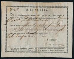 1822 Recepisse Klein Kanisa