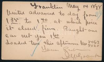 Amerikai Egyesült Államok 1878