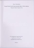Hans J. Reichhardt: Kapp-Putsch und Generalstreik März 1920 in Berlin. [Kapp-puccs és általános sztr...