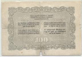 1848 100Ft "Kossuth-bankó" T:IV R!