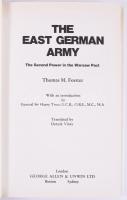 Thomas M. Forster: The East German Army. The Second Power in the Warsaw Pact. London,1980,Allen &...