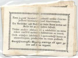 1848-49. "Kossuth bankók" 15kr (5x), 30kr (2x), 30kr "*" (3x), 1Ft (1x), 2Ft (3x...