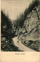 Vernár, Wernsdorf, Vernár; Vernári szoros / gorge, road (EK)