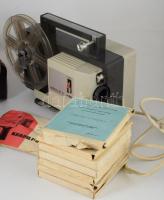 Szovjet filmvetítő gép, hozzá 7 darab szovjet mese film