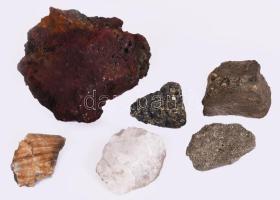 Doboznyi vegyes ásvány tétel, nagyobb darabokkal is