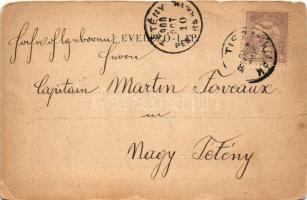 1900 Tiszaújlak, Vulok, Vilok, Vylok; M. kir. sóhivatal, Kincstári Tisza híd. Grün Henrik kiadása / ...