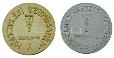 1982. "Dr. Szőke Béla / Szerszámszerkesztő géptervező - 1982. VII. 24-27 - 5" kétoldalas A...