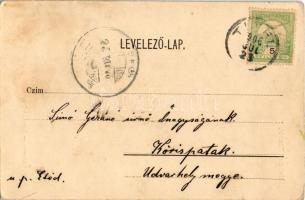 1906 Titel, Kálvária kápolna. Schmidtmayer F. és fiai kiadása / Kalvarien-Kapelle / calvary chapel (...