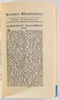 Vollständige Ausgabe der Berliner Abendblätter. Vom 1sten Oktober 1810 bis zum 30sten März 1811. REP...