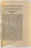 Vollständige Ausgabe der Berliner Abendblätter. Vom 1sten Oktober 1810 bis zum 30sten März 1811. REP...