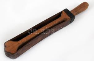 Antik fenőszíj, h: 34 cm