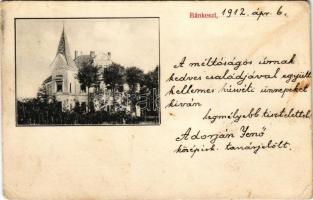 1912 Bánkeszi, Bánov; kastély, villa / castle, villa (EB)