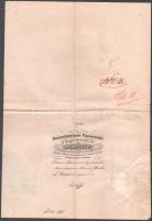 1844 Királyi kamarai kinevezési okirat Geöcz László (1775-?),. m. királyi kamarai tanácsos  Báró Ger...