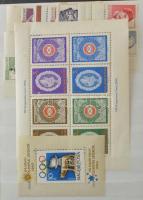 Gyűjtemény az 1960-as évekből, szép anyag sok blokkal közepes berakóban