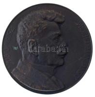 Csehország DN "Professzor Dr. Jan Jansky 1873-1921 / Véradásért, életmentésért" kétoldalas bronz emlékérem (60mm) T:AU,XF kis patina Czech Republic ND " Prof. MD Jan Jansky 1873-1921 / For donating blood, for saving lives" two-sided bronze commemorative medallion (60mm) C:AU,XF small patina