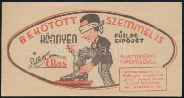 Rothauser Ellad cipőfűző számolócédula