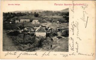 1905 Szováta, Sovata; Sósfürdő, látkép. Hönig Bernát kiadása / salt spa, general view (EK)