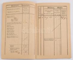 1873 Adókönyv lugosi háztulajdonos részére román-német kétnyelvű / 


 
1873 Tax book for a hous...