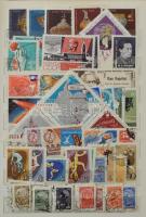 Román és szovjet bélyegek sorokkal a 60-as évek első feléből + 1 kínai sor, 2 db jó állapotú közepes...