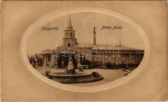 Nagyatád, Artézi fürdő. Benyák János kiadása (EM)