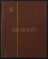 12 vastag fehér lapos blokkberakó 2 oldalas, 4 soros lapokkal, jó állapotban