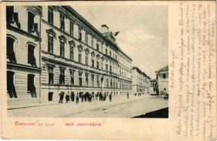 Temesvár, Timisoara; Belvárosi elemi iskola / elementary school (EK)