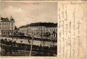 Temesvár, Timisoara; Józsefváros, Küttl tér / Iosefin, square (lyuk / pinhole)