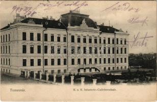 1905 Temesvár, Timisoara; K.u.K. Infanterie-Cadettenschule / Cs. és kir. gyalogsági hadapródiskola / K.u.K. military infantry cadet school (EK)