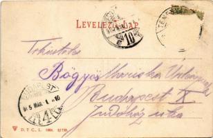 1905 Temesvár, Timisoara; K.u.K. Infanterie-Cadettenschule / Cs. és kir. gyalogsági hadapródiskola /...