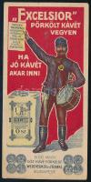 Excelsior pörkölt kávé számolócédula