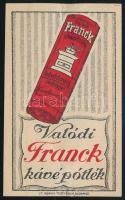 Valódi Franck Kávépótlék számolócédula