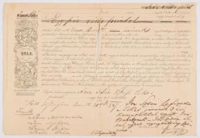 1836 Viság (Viszák, Visagu, Erdély, RO) árvaház vagyonleltára, valamint az árvaházba és a helyi urad...