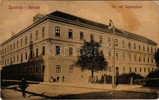 1908 Szatmárnémeti, Satu Mare; Református gimnázium. (W. L. ?) No. 235. / Calvinist school (EK)
