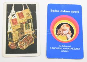 1973-1978 201 db vegyes kártyanaptár