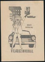 1970 Fővárosi Nagycirkusz szórólap az 1971. jan. 14. megnyitóra