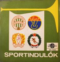 Földényi Kórus, Stúdió 11 - Sportindulók. Vinyl, 7", 1967, 1967, VG