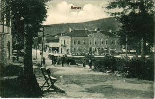 Borszék, Borsec; Park, szálloda. Heiter György udvari fényképész felvétele / spa park, hotel (EB)