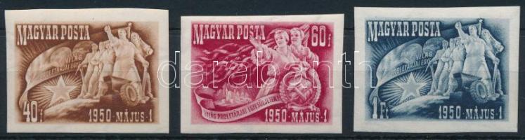1950 Felszabadulás (II.) vágott sor (16.000)