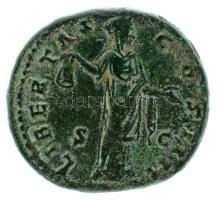 Római Birodalom 153-154 / Antoninus Pius / Róma / Dupondius bronz (14,64g) T:XF,VF
Roman Empire 153...