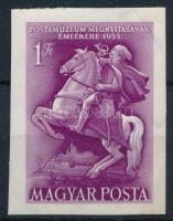 1955 Postamúzeum vágott bélyeg (6.000)