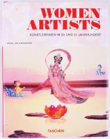 Uta Grosenick: Women Artist. Künstlerinnen im 20 un 21. Jahrhundert. Köln,2005,Taschen. Német nyelven. Gazdag képanyaggal illusztrált. Kiadói kartonált papírkötés, kiadói papír védőborítóban.