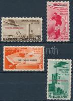 1934 Labdarugó VB légiposta értékek Mi 142-145