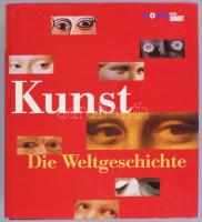 Kunst Die Weltgeschichte. Köln, 1997, DuMont. Német nyelven. Gazdag képanyaggal illusztrált. Kiadói kartonált papírkötés, kiadói papír védőborítóban, kissé laza fűzéssel.