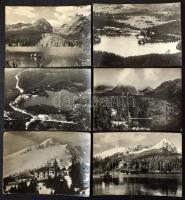 Tátra 600-700 db fekete-fehér képeslap a 40-es évektől cipős dobozban