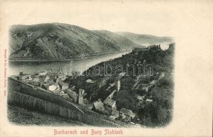 Bacharach with the Stahleck Castle